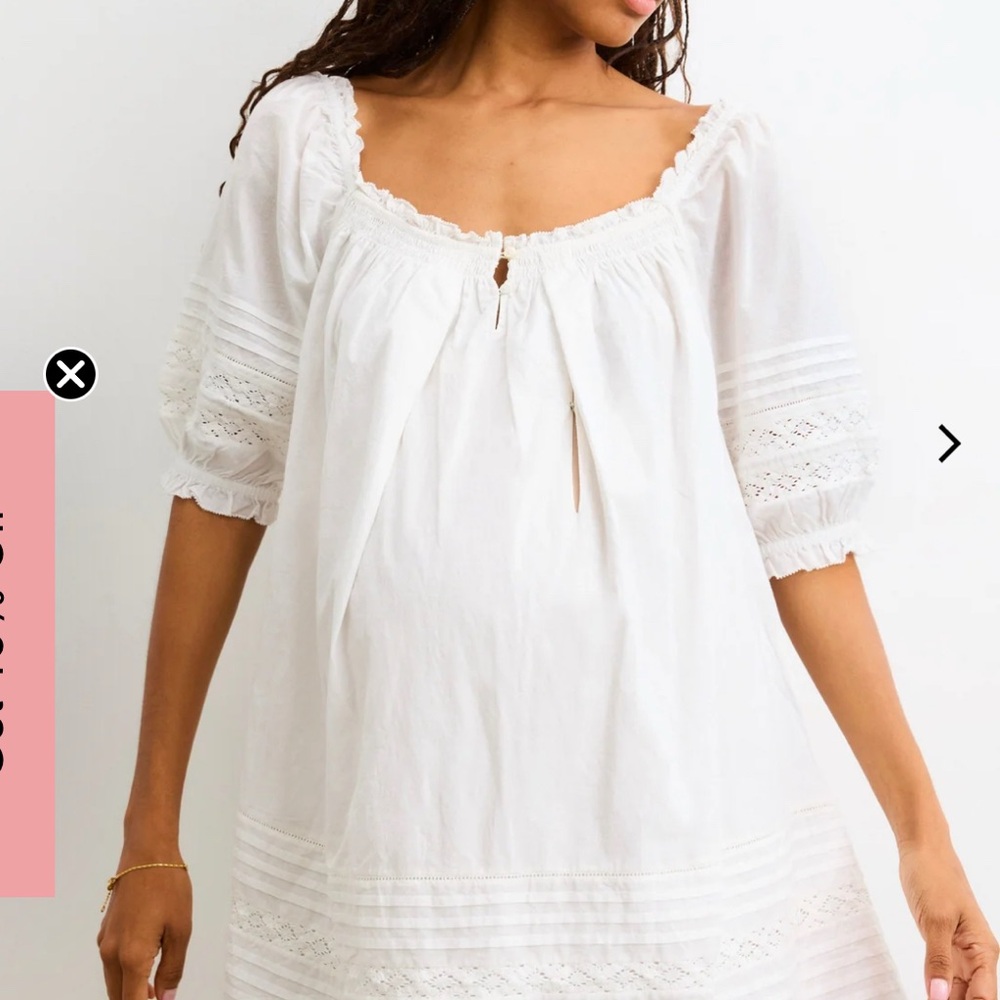 Hatch White Mini Dress